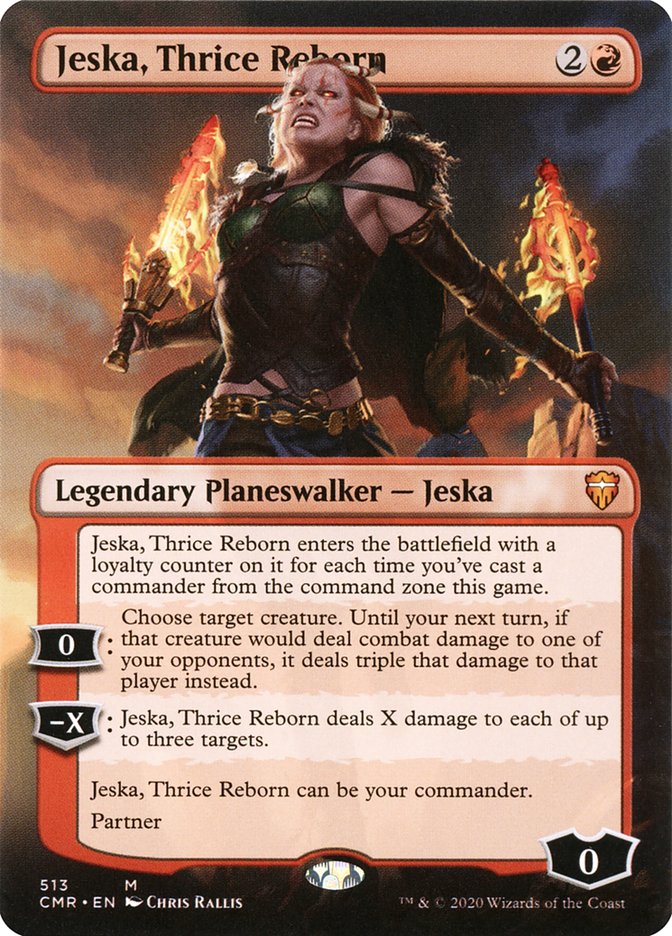 Jeska, Thrice Reborn - [Foil, Borderless] Commander Legends (CMR)