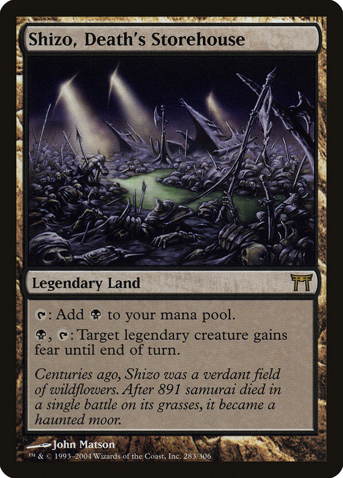 Shizo, Death's Storehouse - [Foil] Champions of Kamigawa (CHK)