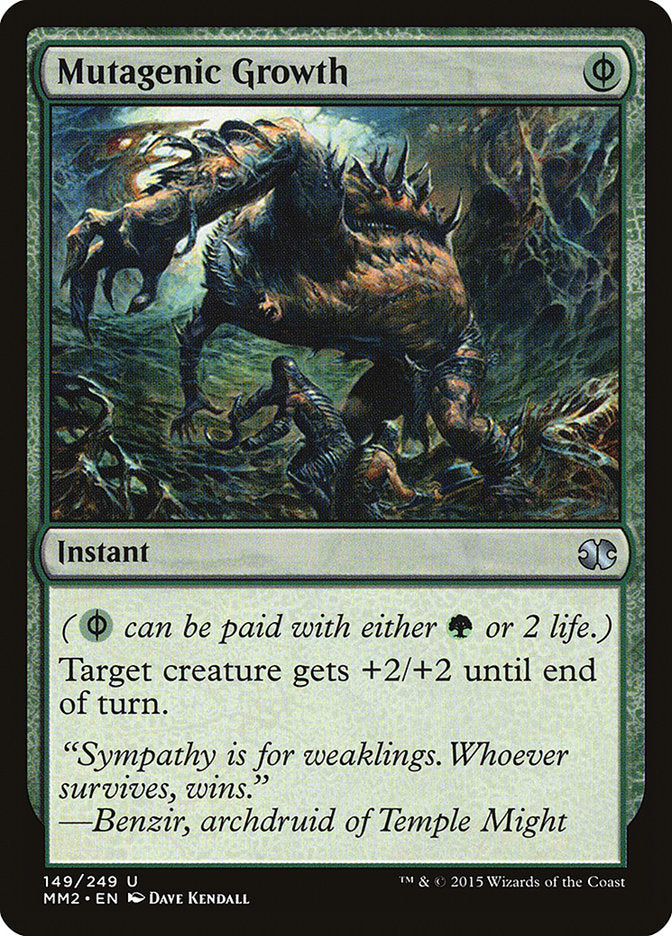 Mutagenic Growth - [Foil] Modern Masters 2015 (MM2)