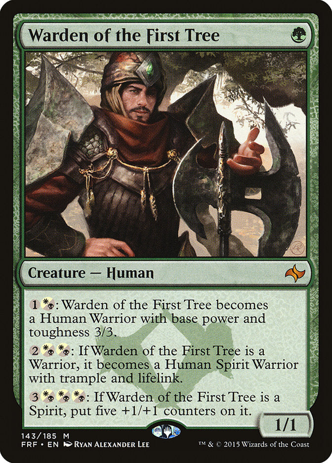 Warden of the First Tree - [Foil] Fate Reforged (FRF)