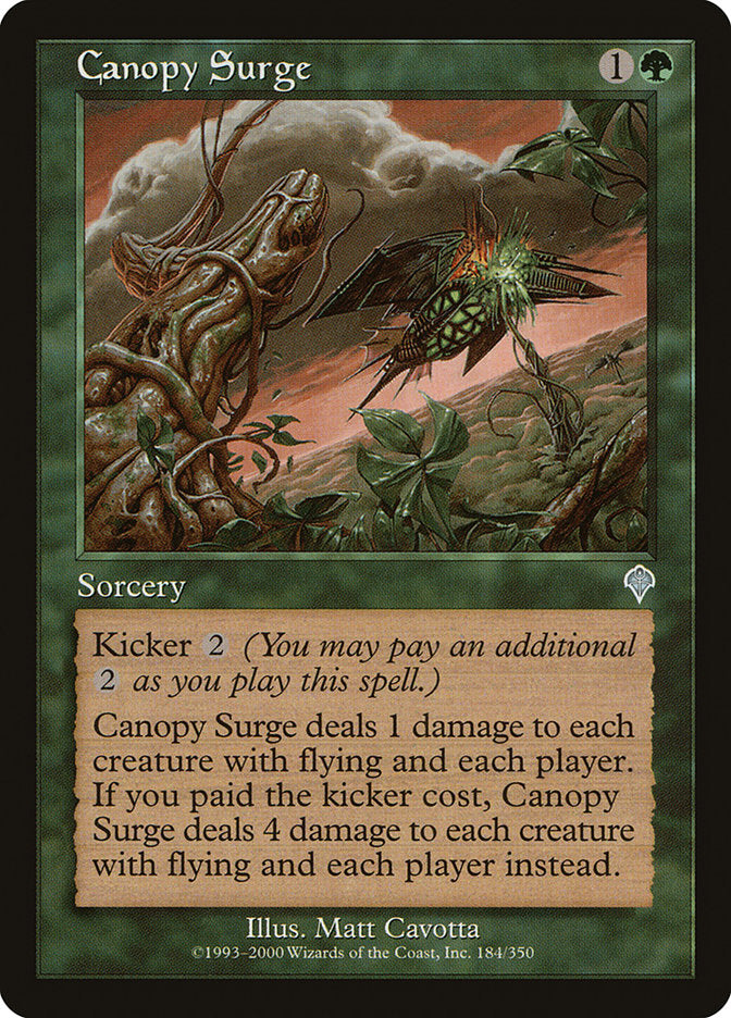 Canopy Surge - [Foil, Retro Frame] Invasion (INV)