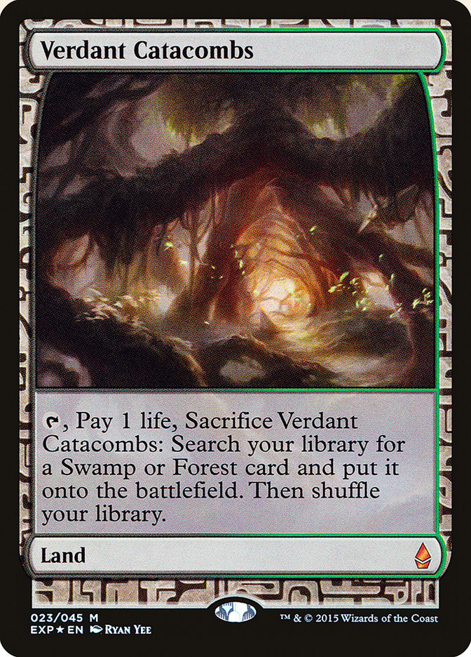 Verdant Catacombs - [Foil] Zendikar Expeditions (EXP)