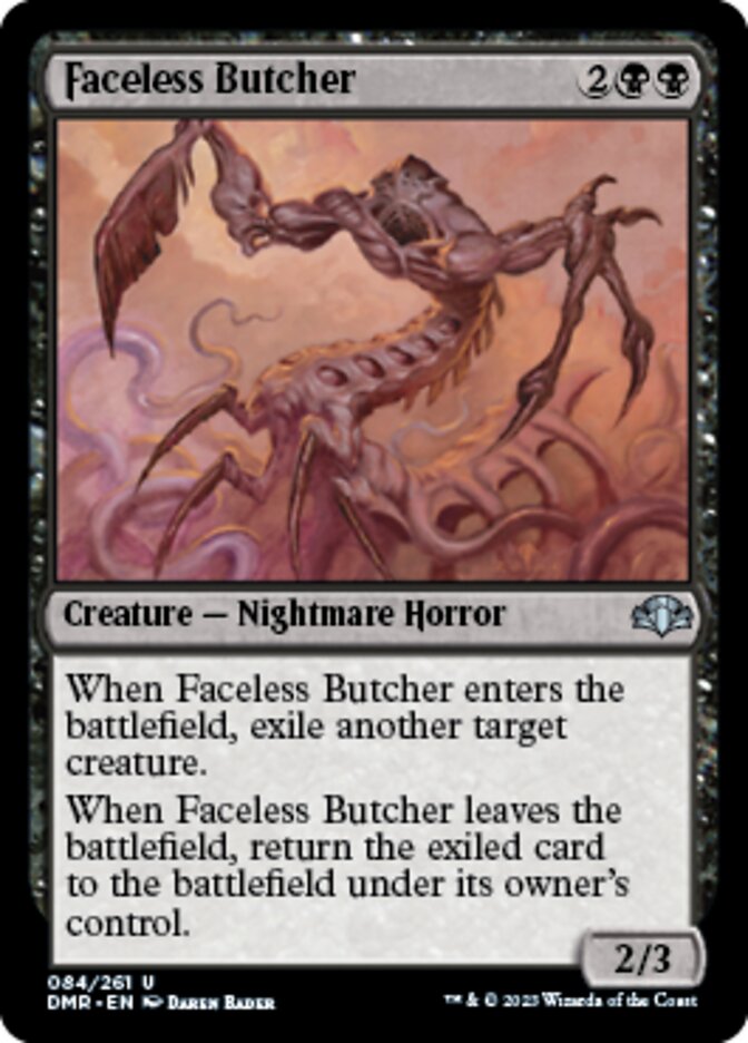 Faceless Butcher - Dominaria Remastered (DMR)