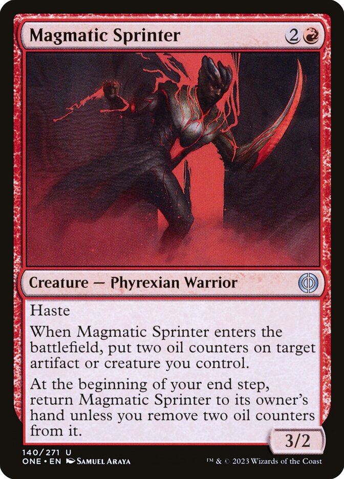 Magmatic Sprinter - [Foil] Phyrexia: All Will Be One (ONE)