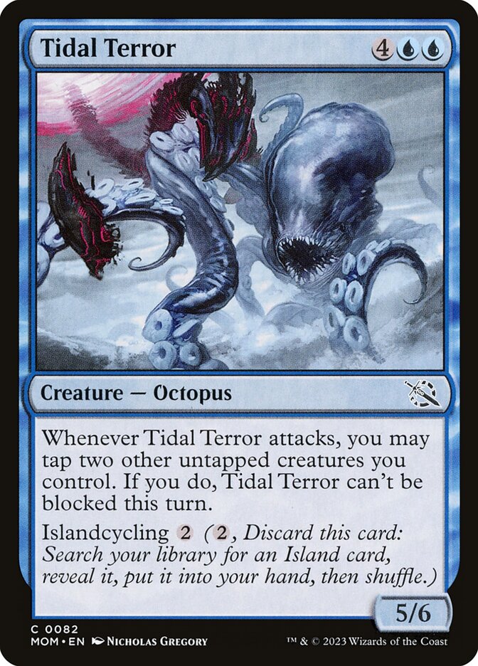Tidal Terror - [Foil] March of the Machine (MOM)