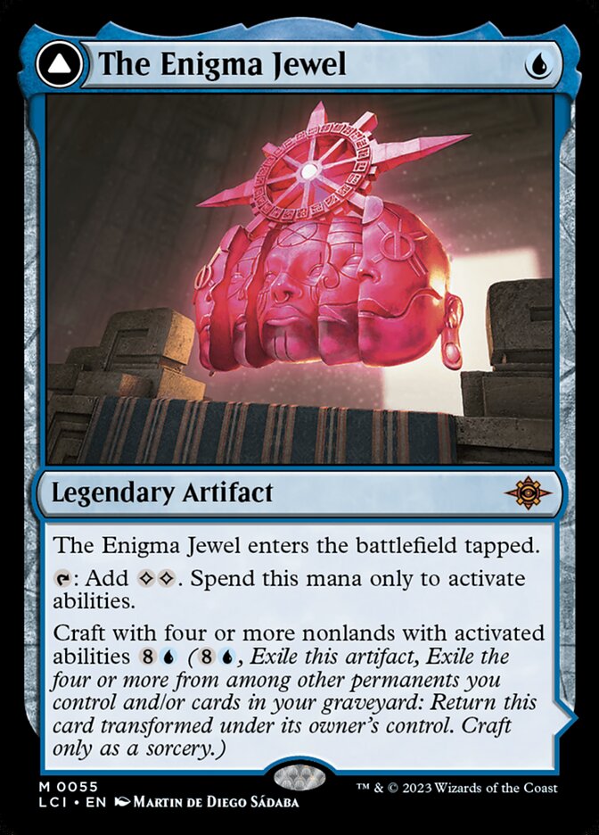 The Enigma Jewel // Locus of Enlightenment - [Foil] The Lost Caverns of Ixalan (LCI)