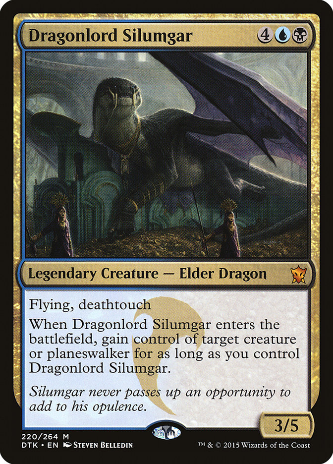 Dragonlord Silumgar - [Foil] Dragons of Tarkir (DTK)