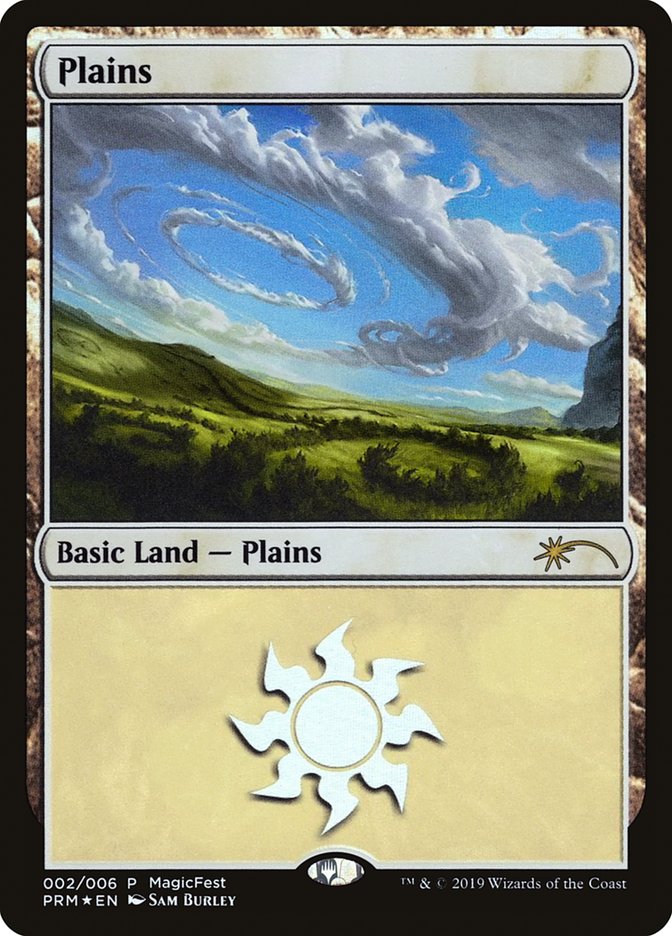 Plains - [Foil, Promo] MagicFest 2019 (PF19)