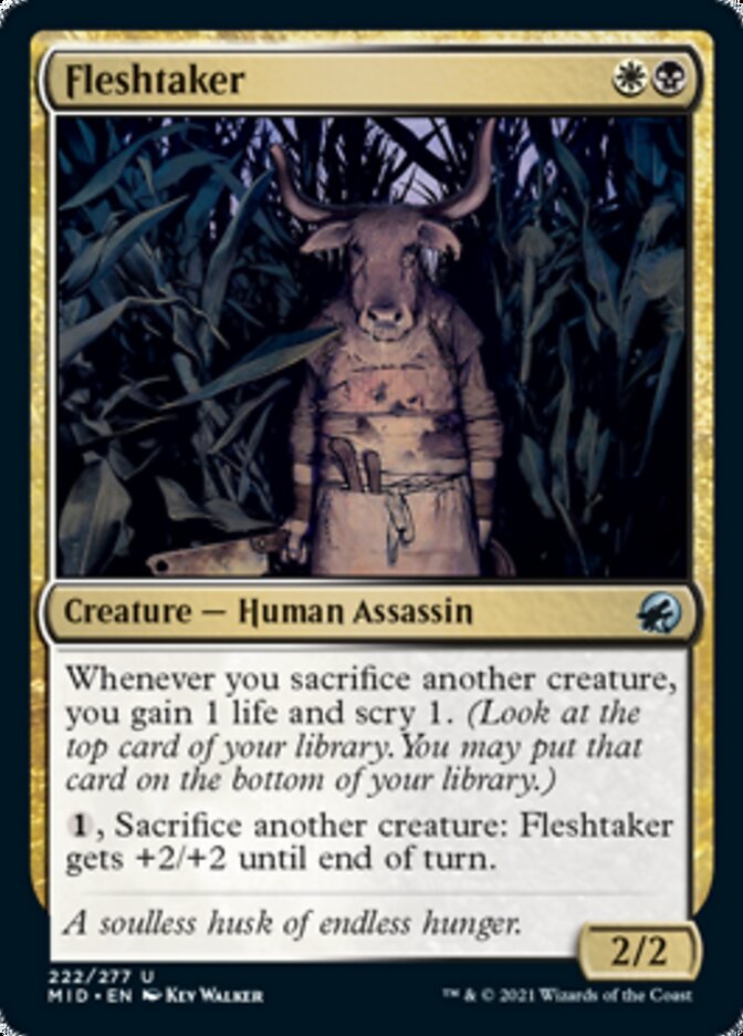 Fleshtaker - [Foil] Innistrad: Midnight Hunt (MID)