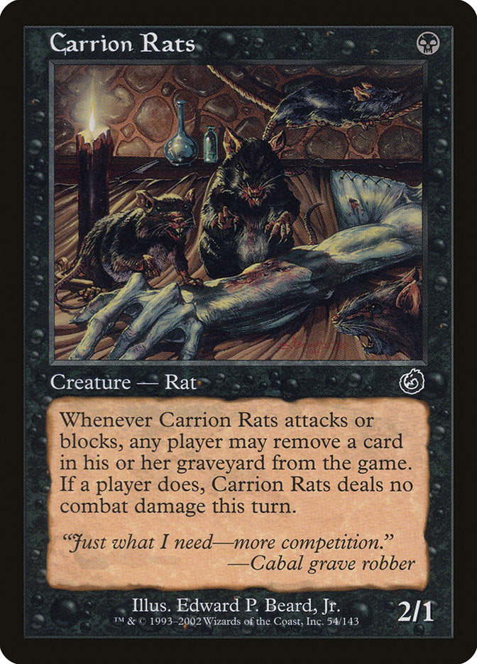 Carrion Rats - [Foil] Torment (TOR)