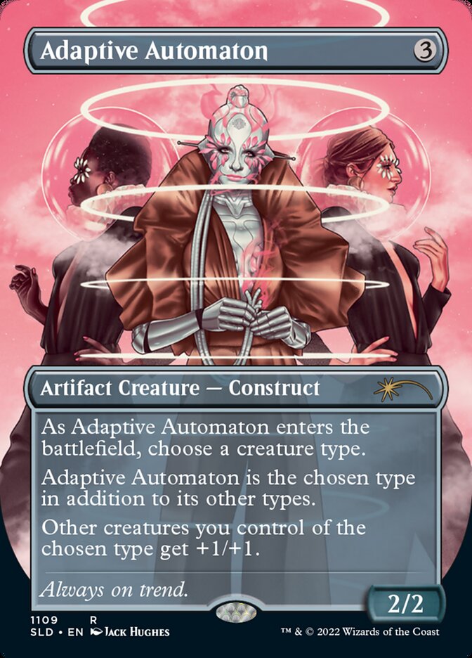 Adaptive Automaton (1109) - [Foil, Borderless] Secret Lair Drop (SLD)