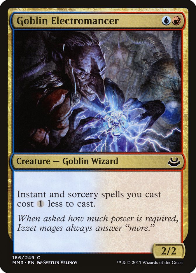 Goblin Electromancer - [Foil] Modern Masters 2017 (MM3)