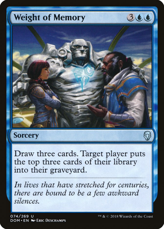 Weight of Memory - Dominaria (DOM)
