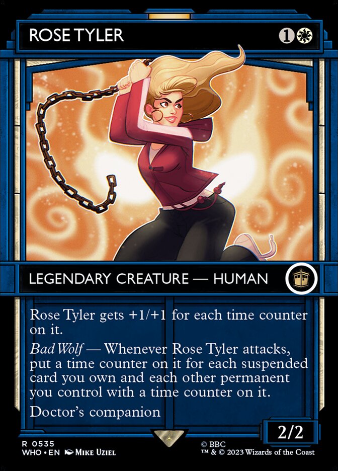 Rose Tyler - [Foil, Showcase] Doctor Who (WHO)