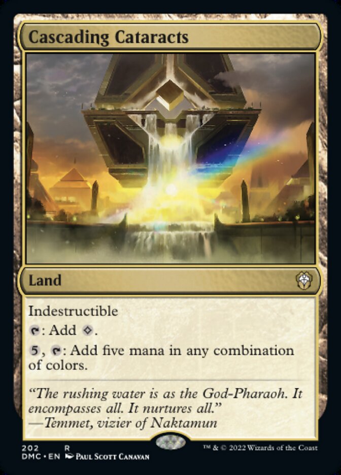 Cascading Cataracts - Dominaria United Commander (DMC)