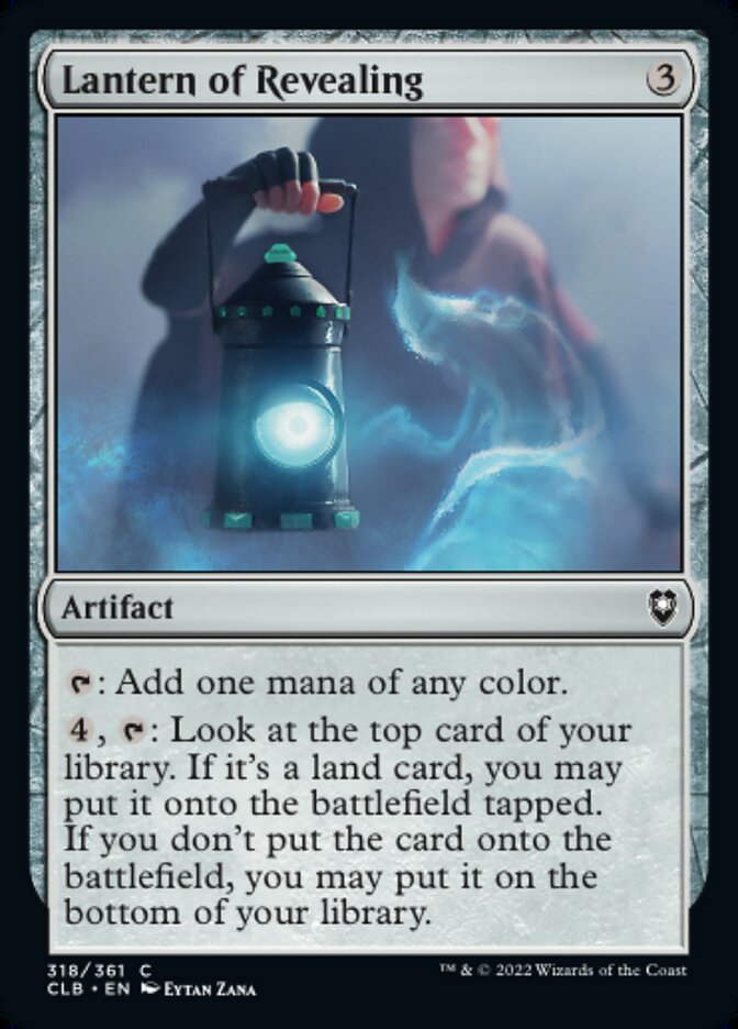 Lantern of Revealing - [Foil] Commander Legends: Battle for Baldur's Gate (CLB)