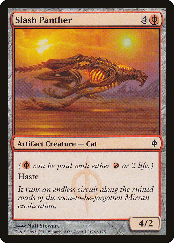 Slash Panther - [Foil] New Phyrexia (NPH)