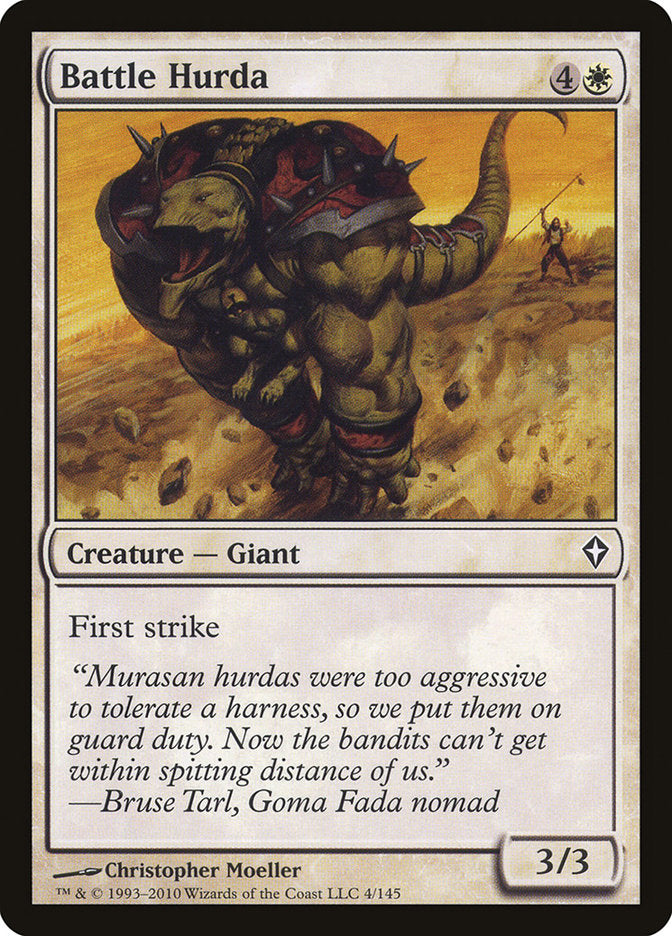 Battle Hurda - [Foil] Worldwake (WWK)