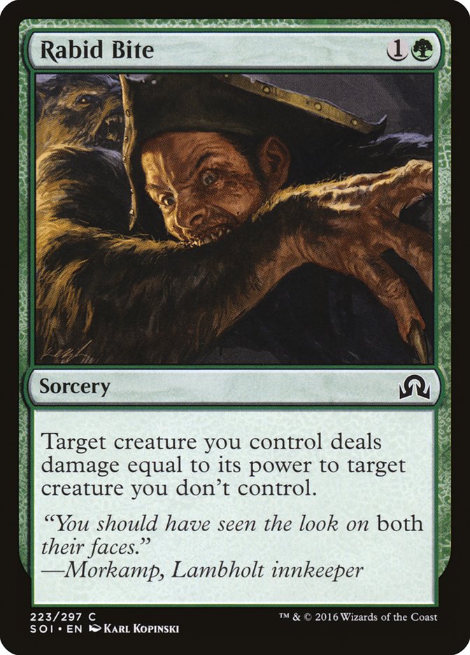 Rabid Bite - Shadows over Innistrad (SOI)