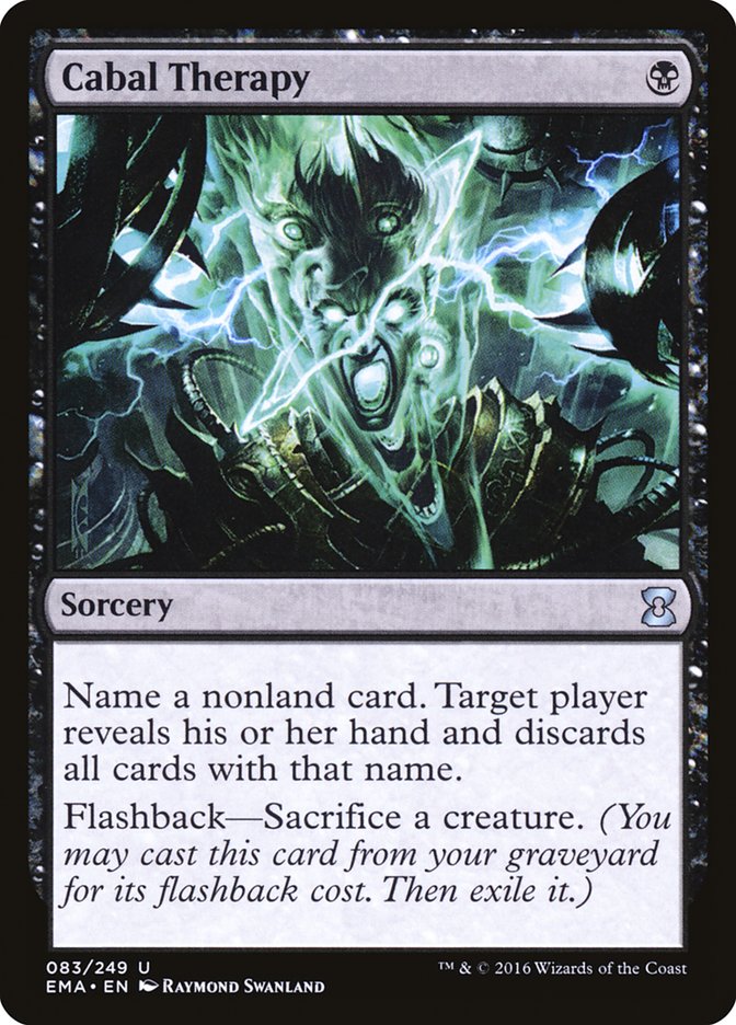 Cabal Therapy - [Foil] Eternal Masters (EMA)