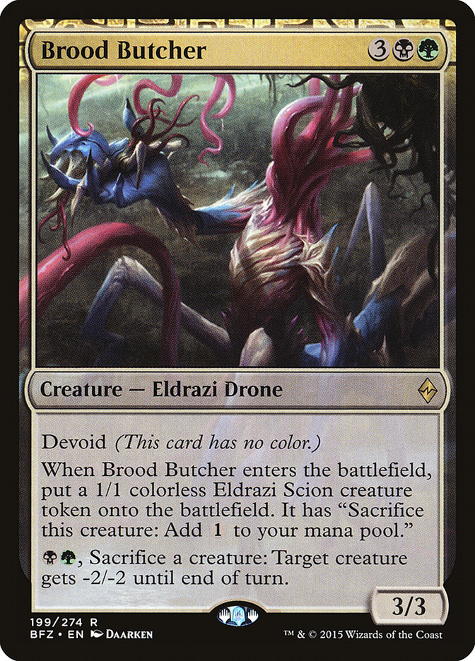 Brood Butcher - [Foil] Battle for Zendikar (BFZ)
