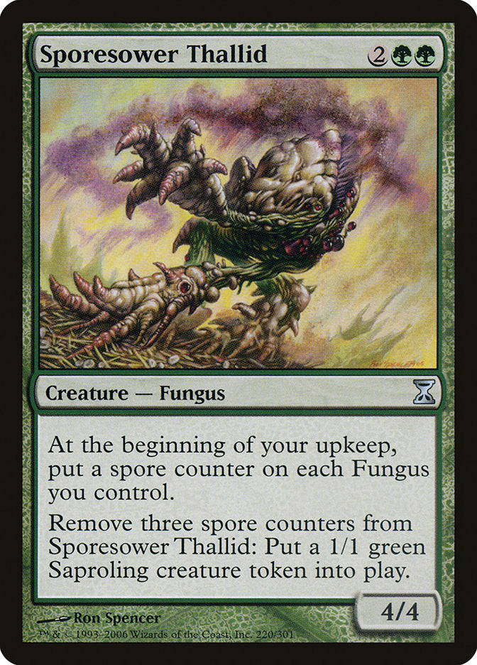 Sporesower Thallid - [Foil] Time Spiral (TSP)