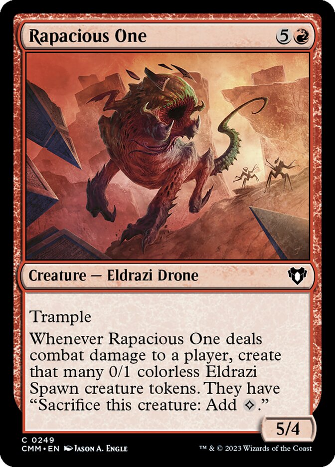 Rapacious One - [Foil] Commander Masters (CMM)