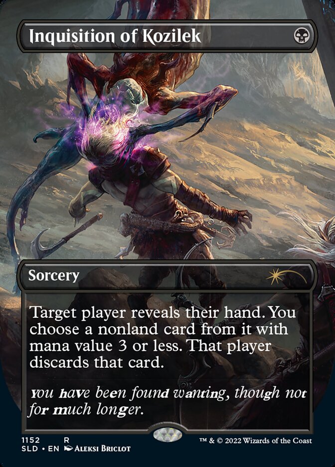 Inquisition of Kozilek (1152) - [Foil, Borderless] Secret Lair Drop (SLD)