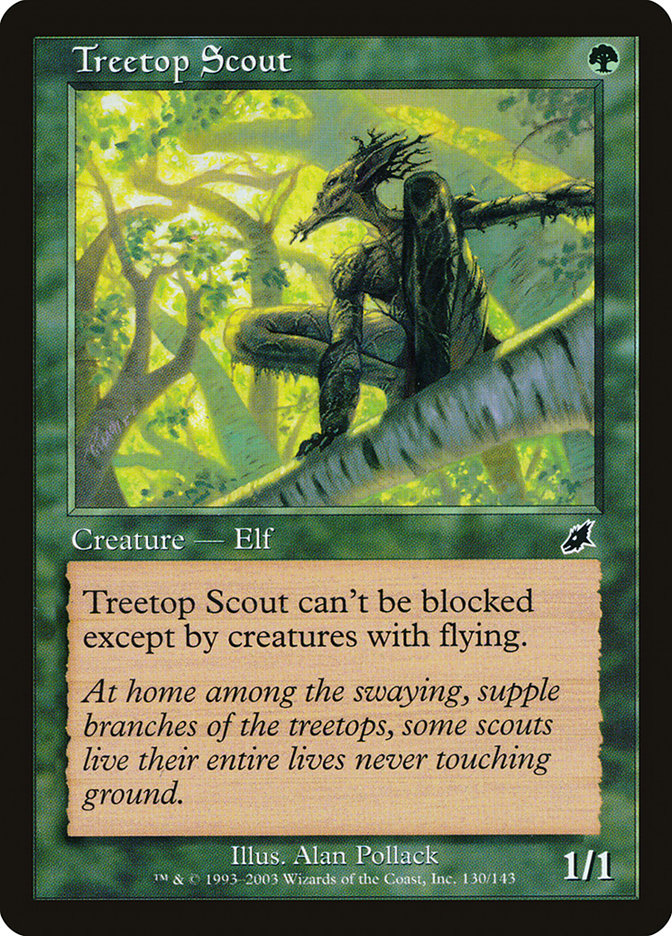 Treetop Scout - [Foil] Scourge (SCG)