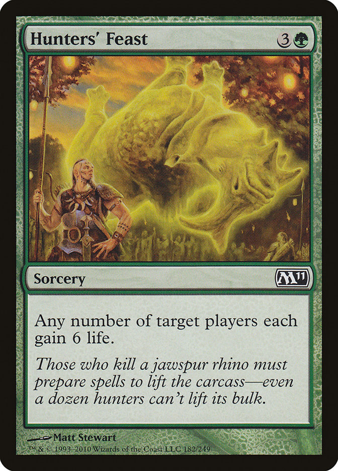 Hunters' Feast - [Foil] Magic 2011 (M11)