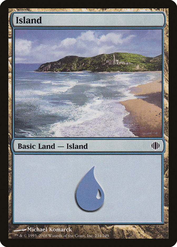 Island (234) - [Foil] Shards of Alara (ALA)