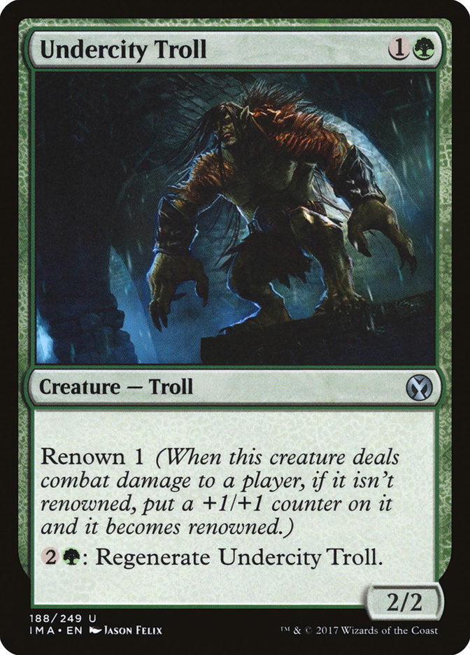 Undercity Troll - Iconic Masters (IMA)