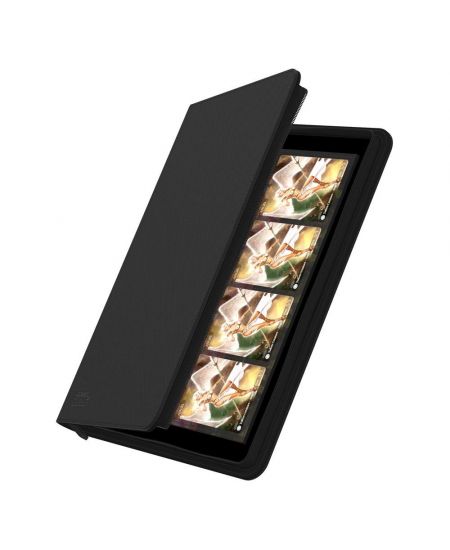 Ultimate Guard ZipFolio - 8 Pocket XenoSkin Binder - Black
