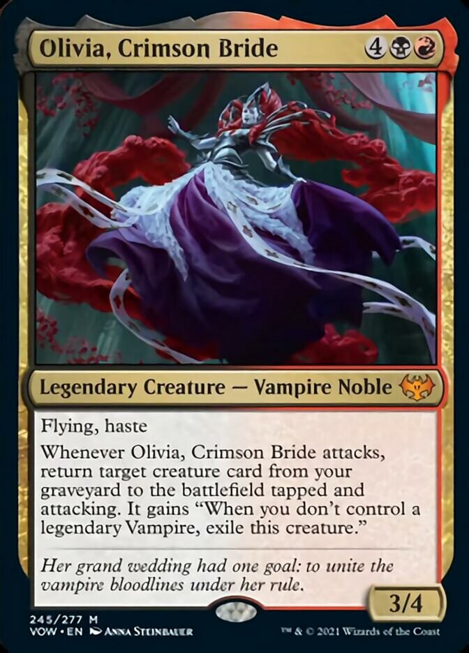 Olivia, Crimson Bride - [Foil] Innistrad: Crimson Vow (VOW)