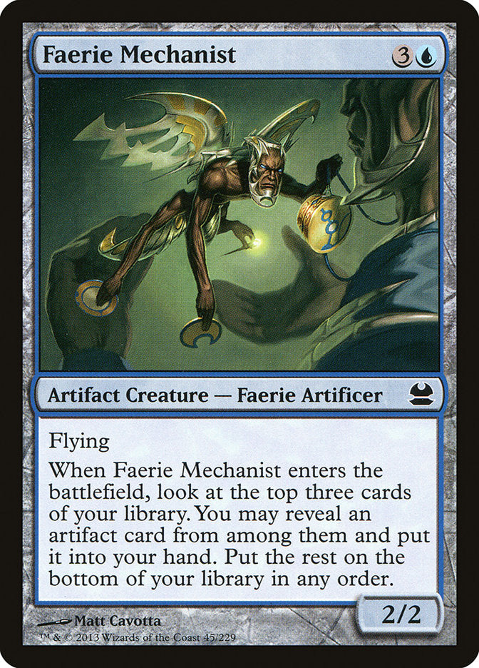 Faerie Mechanist - [Foil] Modern Masters (MMA)