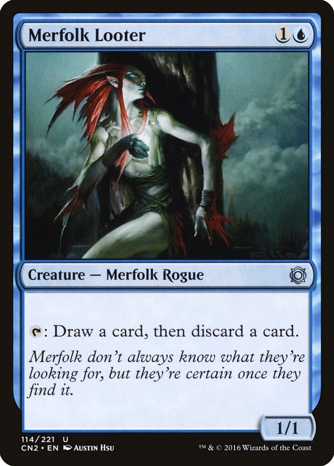 Merfolk Looter - [Foil] Conspiracy: Take the Crown (CN2)