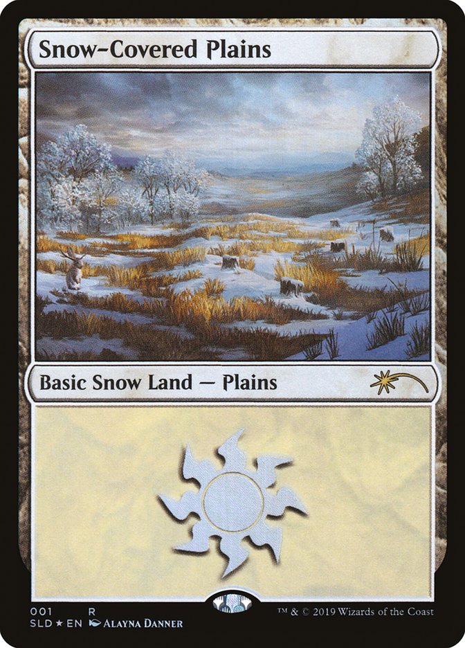 Snow-Covered Plains (1) - [Foil] Secret Lair Drop (SLD)