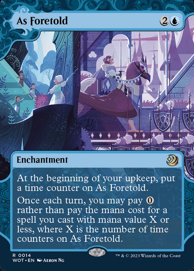 As Foretold - [Showcase] Wilds of Eldraine: Enchanting Tales (WOT)