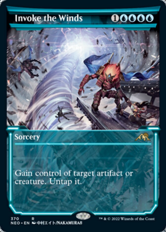Invoke the Winds - [Foil, Showcase] Kamigawa: Neon Dynasty (NEO)
