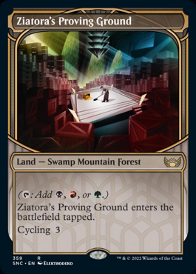Ziatora's Proving Ground - [Foil, Showcase] Streets of New Capenna (SNC)