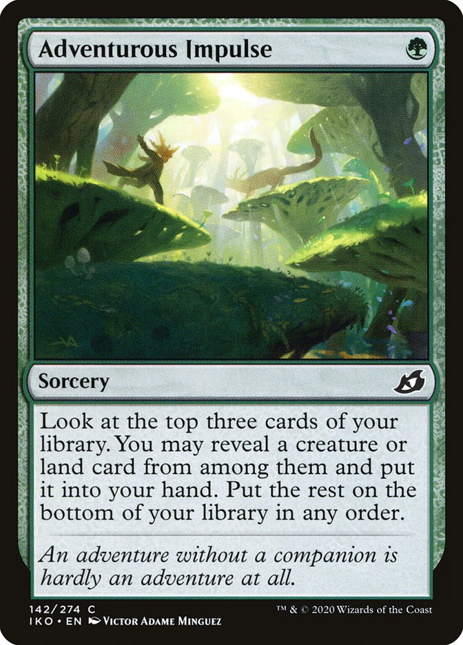 Adventurous Impulse - [Foil] Ikoria: Lair of Behemoths (IKO)