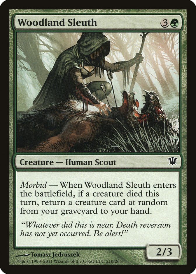 Woodland Sleuth - [Foil] Innistrad (ISD)