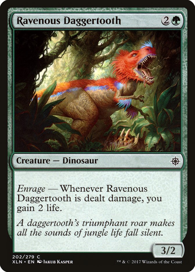 Ravenous Daggertooth - Ixalan (XLN)