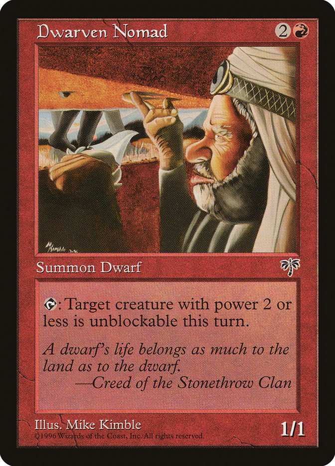 Dwarven Nomad - Mirage (MIR)