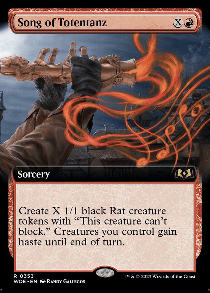 Song of Totentanz - [Extended Art] Wilds of Eldraine (WOE)