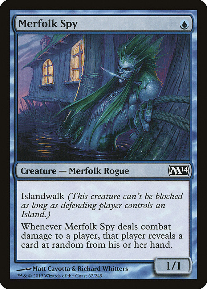 Merfolk Spy - Magic 2014 (M14)