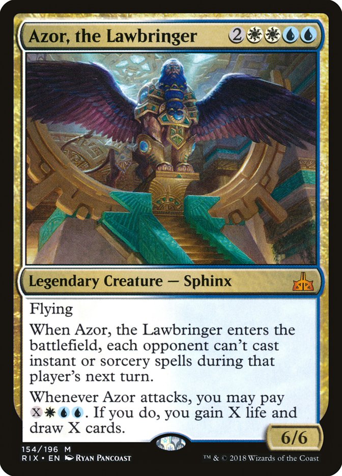 Azor, the Lawbringer - Rivals of Ixalan (RIX)