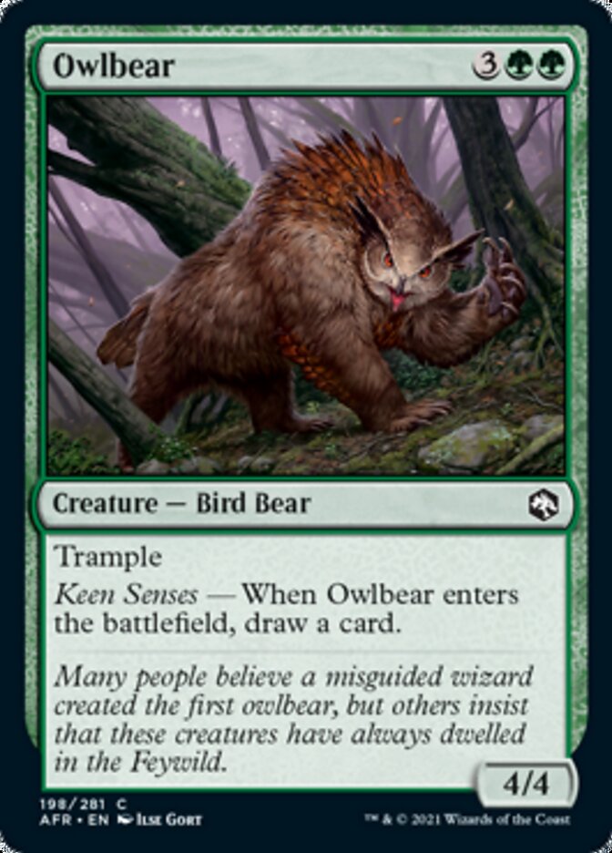 Owlbear - Adventures in the Forgotten Realms (AFR)