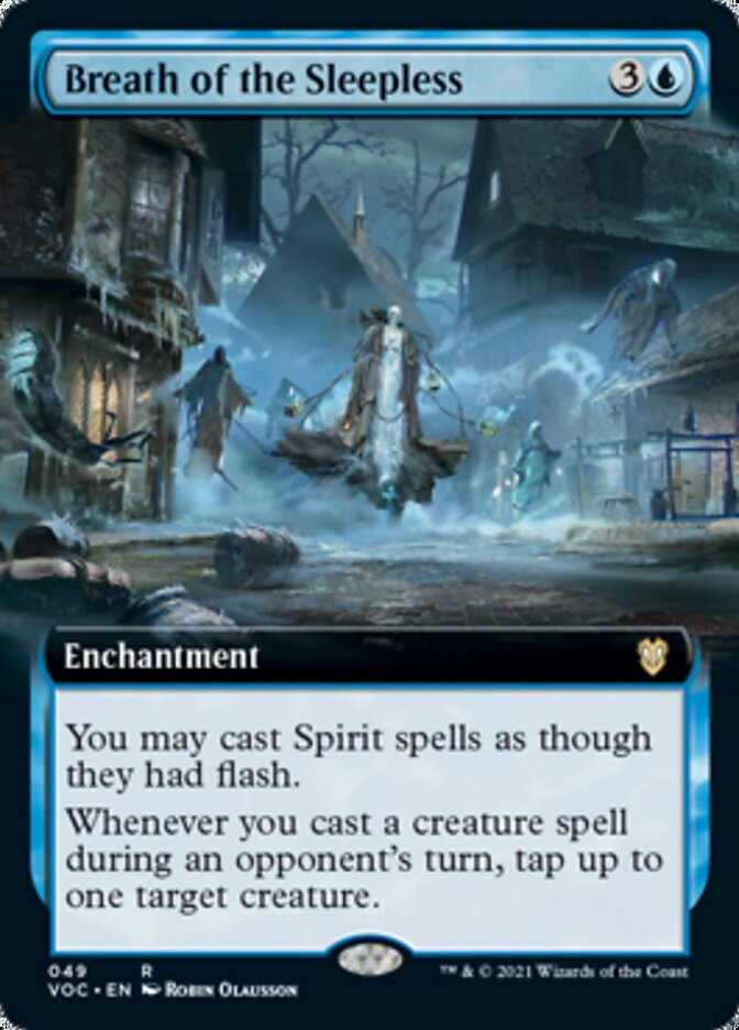 Breath of the Sleepless - [Extended Art] Crimson Vow Commander (VOC)