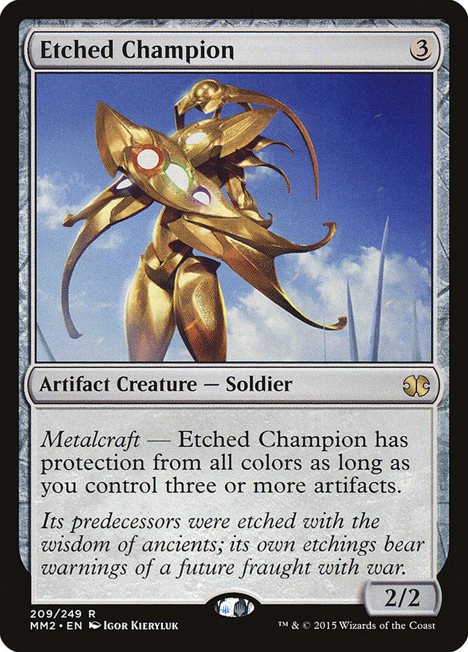 Etched Champion - [Foil] Modern Masters 2015 (MM2)